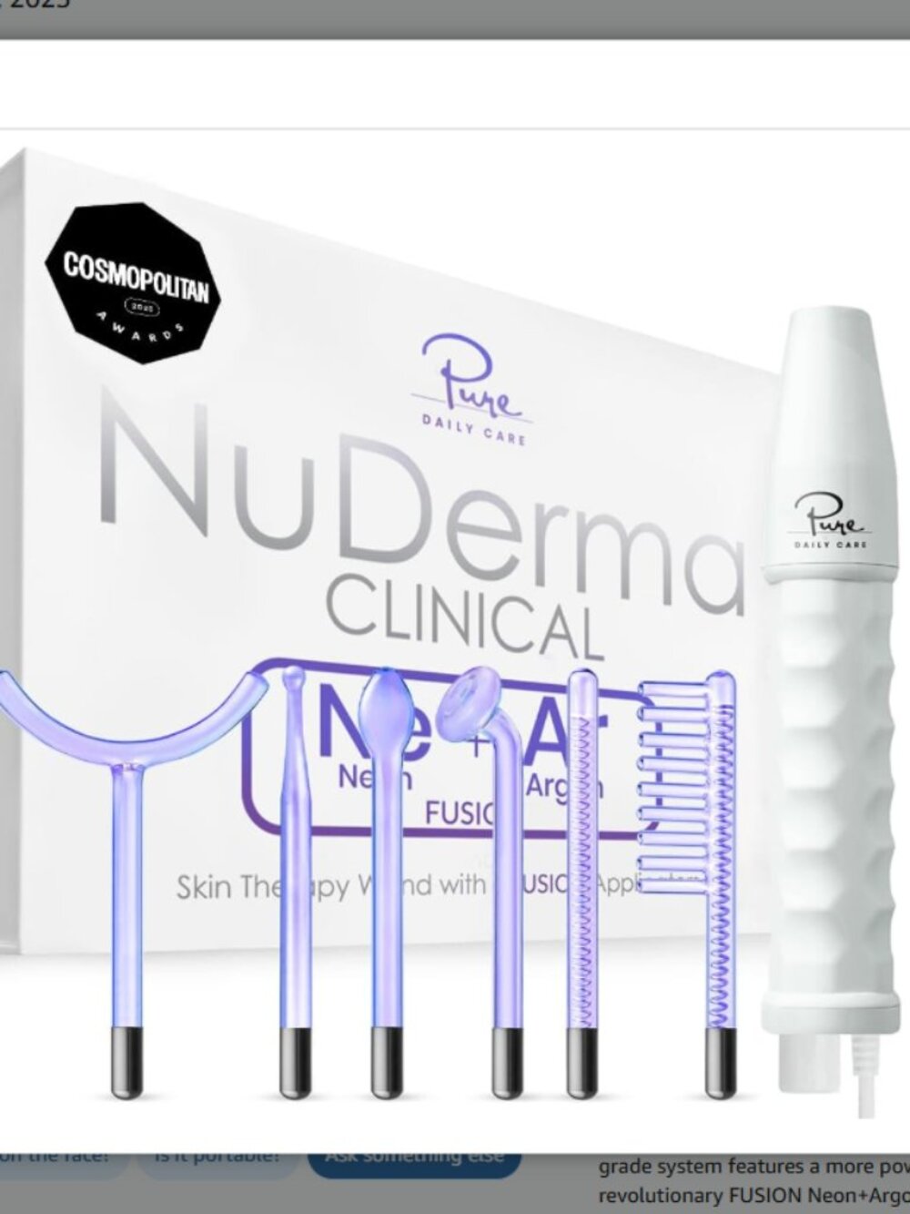 Pure Daily Care NuDerma Skin Clinical Therapy Wand